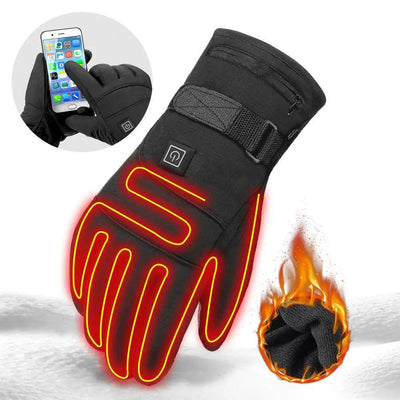 Winter Electric Heated Kış Elektrikli Isıtmalı Eldivenler Motosiklet Dokunmatik Ekran Eldivenleri Motorcycle Touch Screen Gloves - Özer&Hermin