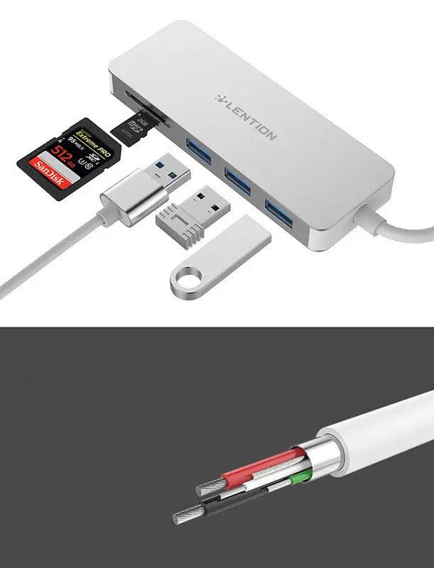 Usb3.0 HUB çok fonksiyonlu kart okuyucu - Özer&Hermin