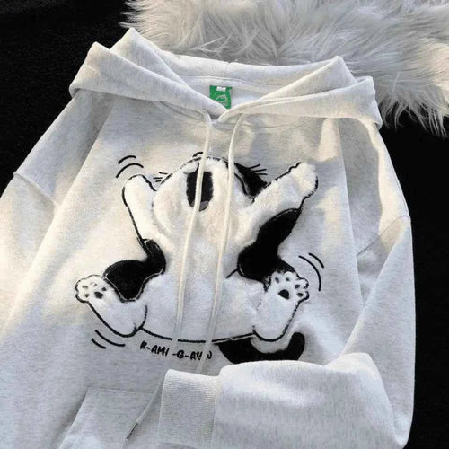 3 iplik şardonlu oversize compact peluş baskılı sweat - Özer&Hermin