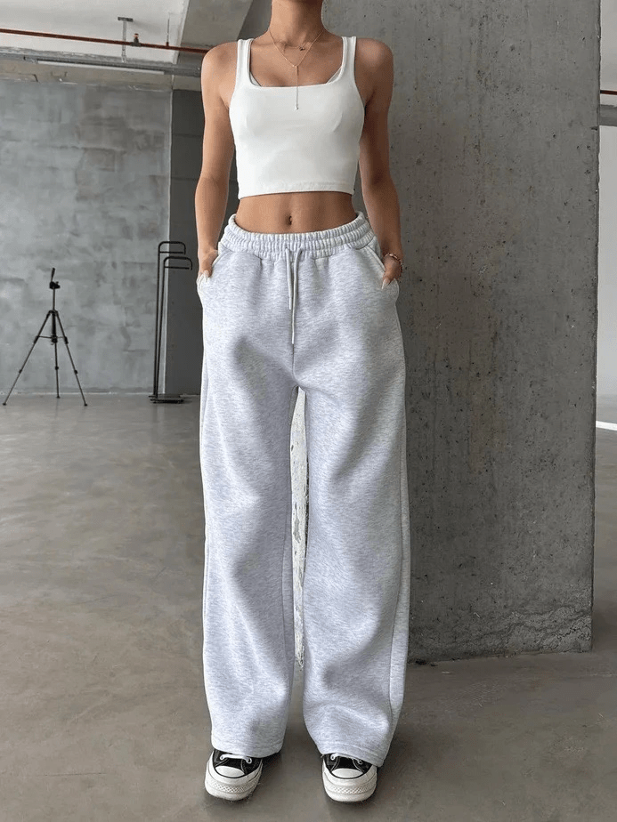 3 iplik şardonlu oversize eşofman - ÖZER&HERMİN