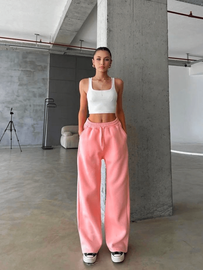 3 iplik şardonlu oversize eşofman - ÖZER&HERMİN