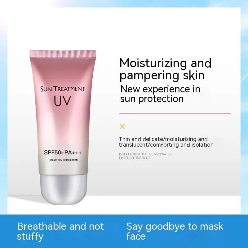 Güneş Kremi SPF50 İzolasyon UV Koruma Yaz Özer&Hermin