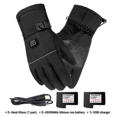 Winter Electric Heated Kış Elektrikli Isıtmalı Eldivenler Motosiklet Dokunmatik Ekran Eldivenleri Motorcycle Touch Screen Gloves - Özer&Hermin