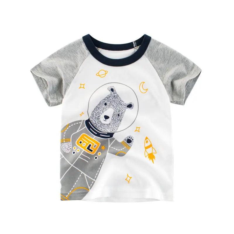 Children's cartoon T-shirt - Özer&Hermin