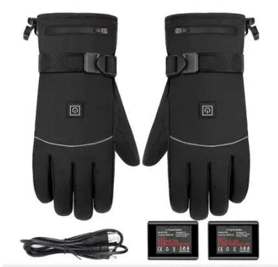 Winter Electric Heated Kış Elektrikli Isıtmalı Eldivenler Motosiklet Dokunmatik Ekran Eldivenleri Motorcycle Touch Screen Gloves - Özer&Hermin