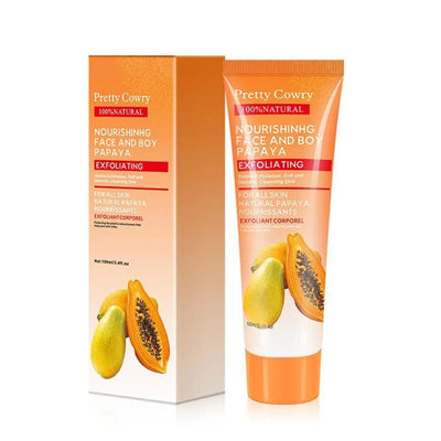 Salatalık Hindistan Cevizi Papaya Yüz Peeling Jeli Kremi 100ml Vücut Temizliği Özer&Hermin