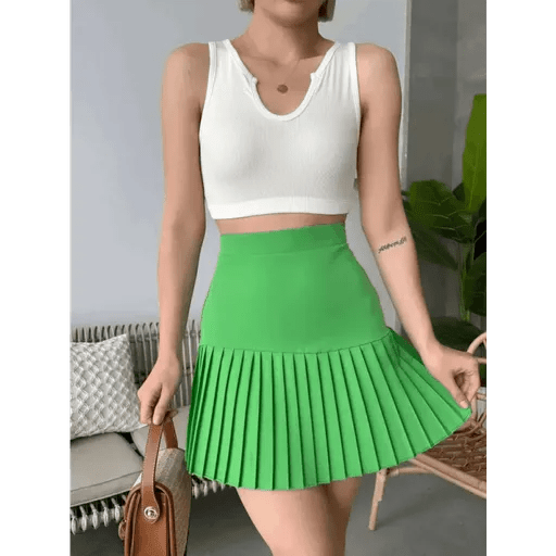 Alti Pliseli Mini Etek - Şıklığı ve Rahatlığı Bir Arada Yakalayın - ÖZER&HERMİN