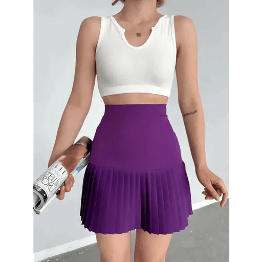 Alti Pliseli Mini Etek - Şıklığı ve Rahatlığı Bir Arada Yakalayın - ÖZER&HERMİN