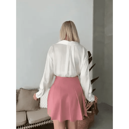 Atlas Beden Pileli Etek ile Şıklığınızı Yakalayın - ÖZER&HERMİN