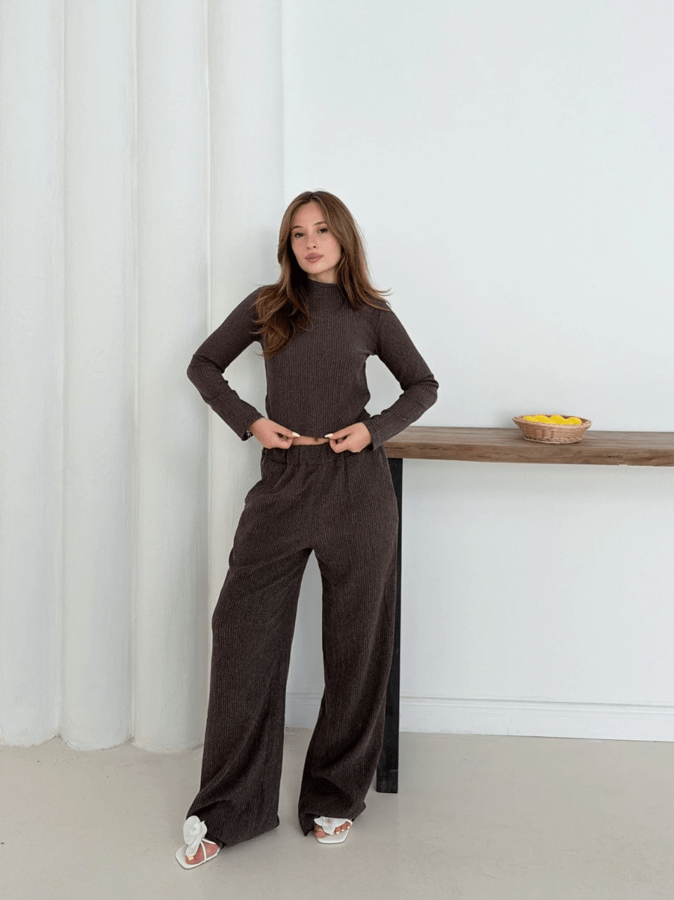 Balikci Yaka Orme Takim - Şık ve Rahat Tasarım - ÖZER&HERMİN