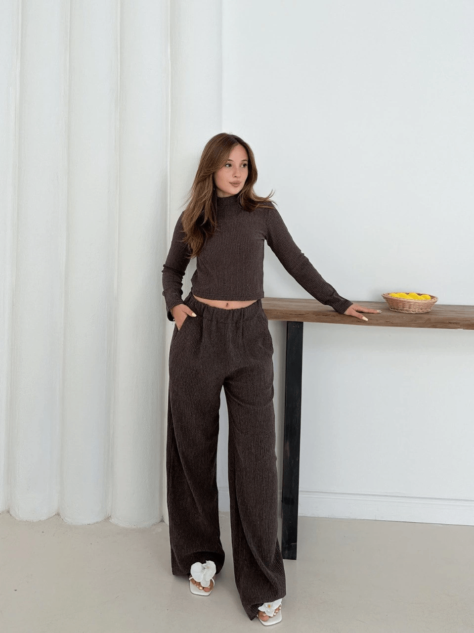 Balikci Yaka Orme Takim - Şık ve Rahat Tasarım - ÖZER&HERMİN