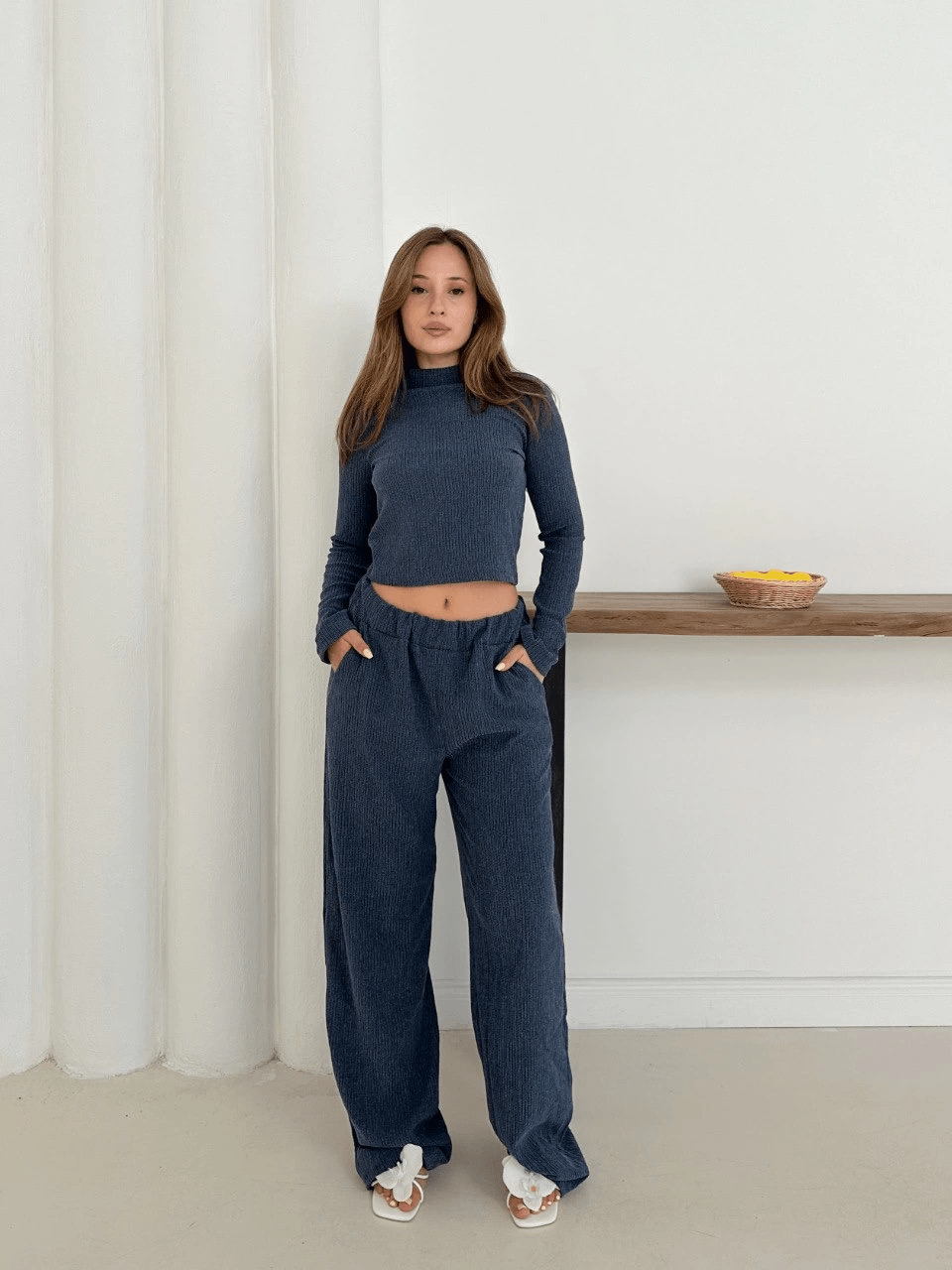 Balikci Yaka Orme Takim - Şık ve Rahat Tasarım - ÖZER&HERMİN