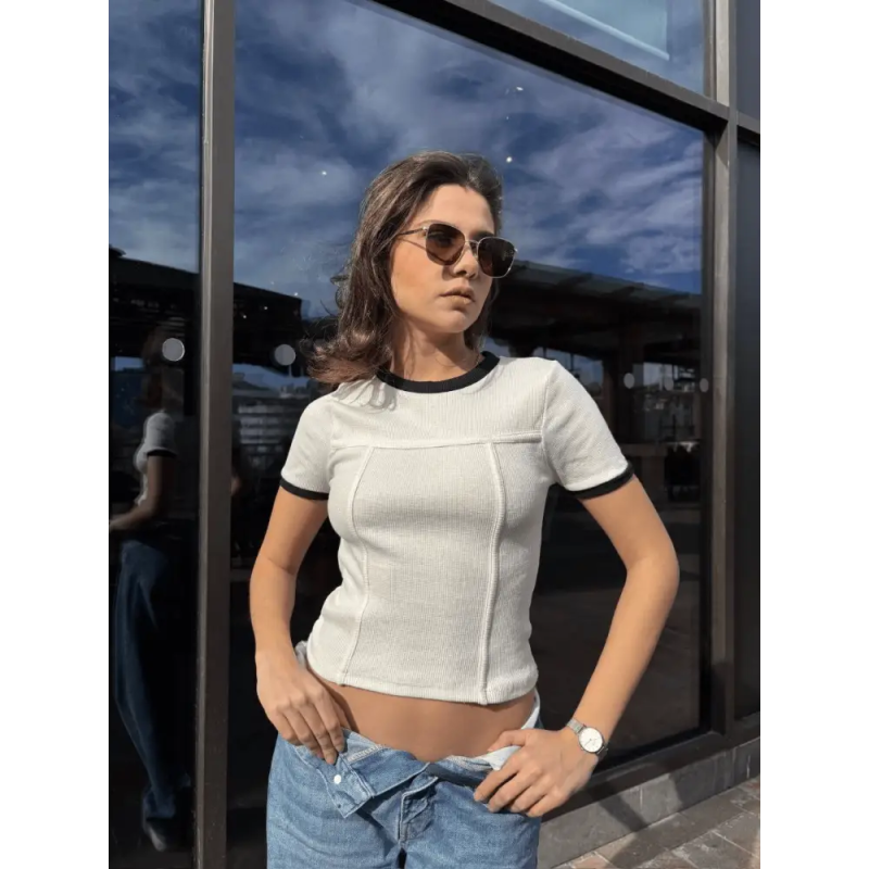 Biyeli bluz - Özer&Hermin