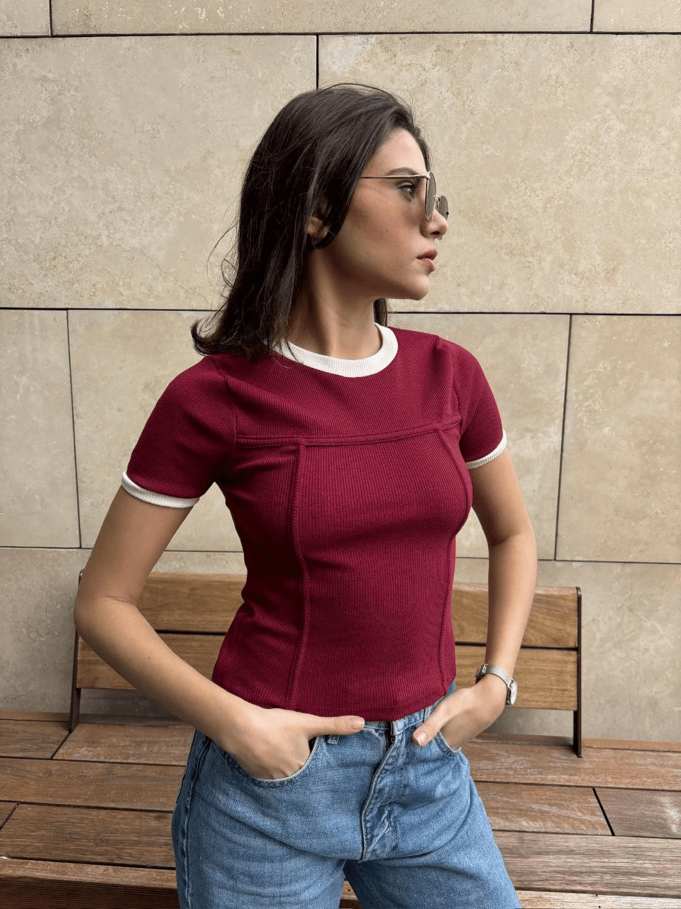 Biyeli Bluz Modelleri ile Şıklığı Yakalayın - ÖZER&HERMİN