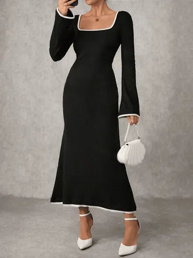 Biyeli Uzun Elbise - Şıklığın ve Rahatlığın Buluştuğu Tasarım ile Göz Alıcı Stil - ÖZER&HERMİN