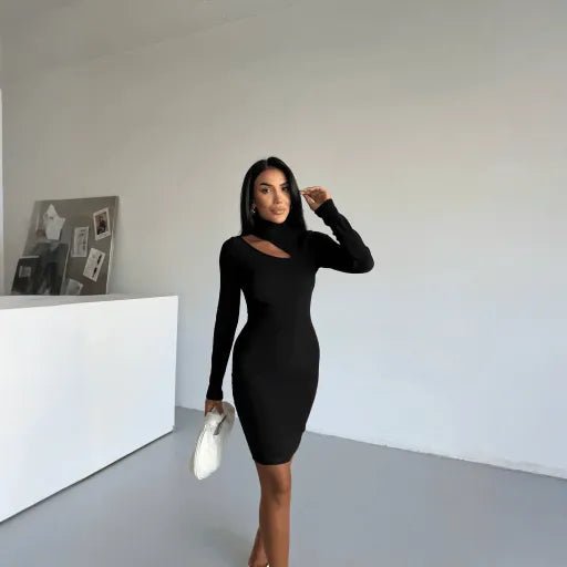 Bogazli Dekolteli Elbise - Şık ve Konforlu Seçenekler - ÖZER&HERMİN