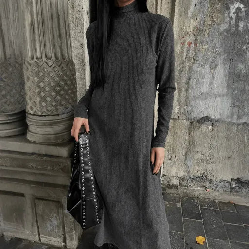 Bogazli Kalin Elbise - Şık ve Rahat Tasarım - ÖZER&HERMİN