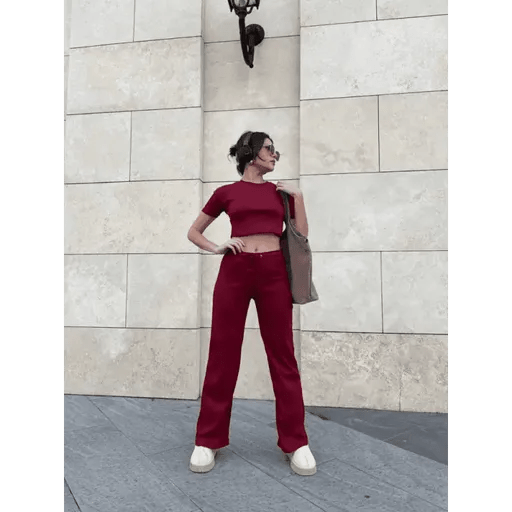 Bol Paca Pantolonlu Takim - Şıklık ve Rahatlık ile Style'ınızı Tamamlayın - ÖZER&HERMİN