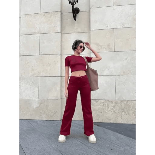 Bol Paca Pantolonlu Takim - Şıklık ve Rahatlık ile Style'ınızı Tamamlayın - ÖZER&HERMİN