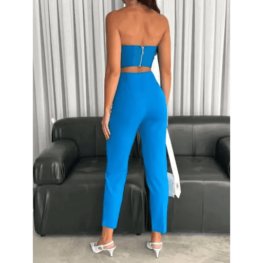 Büstiyer Pantolon Takımı - Şıklığın ve Rahatlığın Bir Arada Olduğu Seçenek - ÖZER&HERMİN