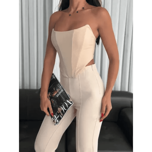 Büstiyer Pantolon Takımı - Şıklığın ve Rahatlığın Bir Arada Olduğu Seçenek - ÖZER&HERMİN