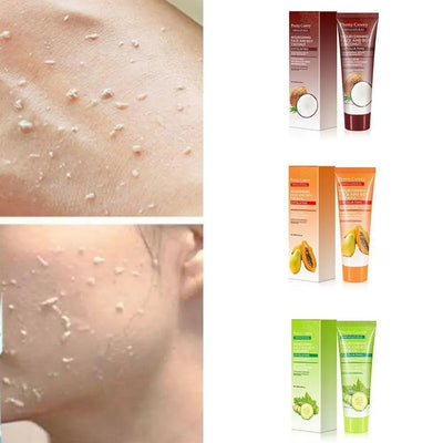 Salatalık Hindistan Cevizi Papaya Yüz Peeling Jeli Kremi 100ml Vücut Temizliği Özer&Hermin