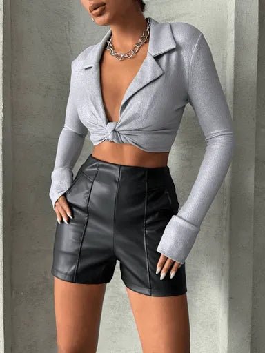 Cepli Deri Sort - Şıklığı ve Rahatlığı Bir Arada Bulun! - ÖZER&HERMİN