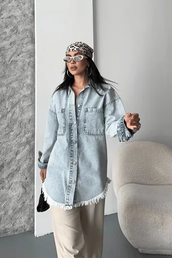 Cepli puskullu Kot Ceket - Şık ve Rahat Tasarım - ÖZER&HERMİN