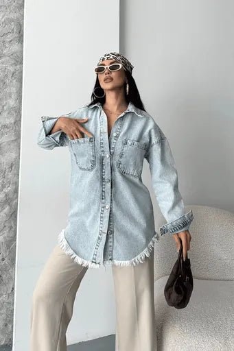 Cepli puskullu Kot Ceket - Şık ve Rahat Tasarım - ÖZER&HERMİN