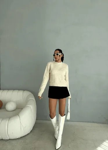 Cepli Triko Kazak - Şık ve Rahat Seçim - ÖZER&HERMİN