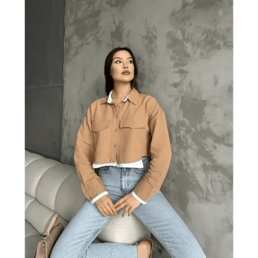 Cift Renkli Kisa Gomlek - Şıklığı ve Rahatlığı Bir Arada Bulun! - ÖZER&HERMİN