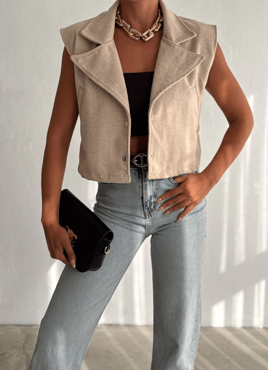 Citcitli Cepli Kase Yelek - Şıklığın ve Rahatlığın Buluştuğu Parça - ÖZER&HERMİN