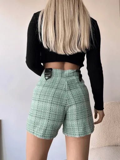 Citcitli Siyah Kopru Tuvit Sort - Şık ve Rahat Tasarım - ÖZER&HERMİN