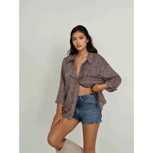 Desenli Gomlek - Şıklığı ve Rahatlığı Bir Arada Sunan Desenli Gömlek - ÖZER&HERMİN