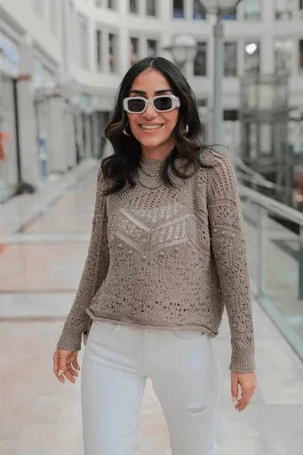 Desenli Triko Kazak - Şık ve Rahat Seçenekler - ÖZER&HERMİN