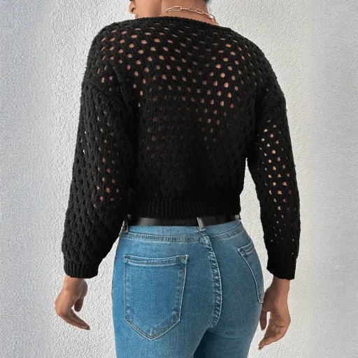 Dugmeli Delikli Hirka - Düğmeli Delikli Hırka Modası - ÖZER&HERMİN