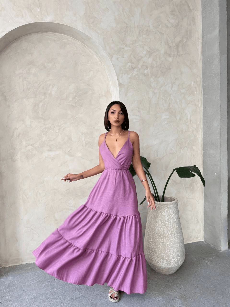 Firfirli Katli Elbise - Şıklığı ve Rahatlığı Bir Arada Bulun! - ÖZER&HERMİN