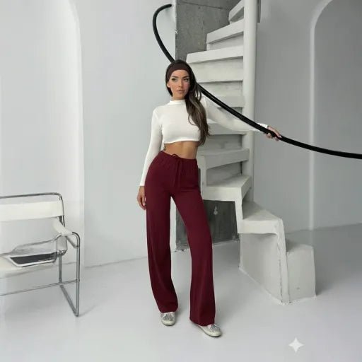 Fitilli sardonlu pantolon - ÖZER&HERMİN