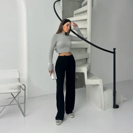 Fitilli sardonlu pantolon - ÖZER&HERMİN