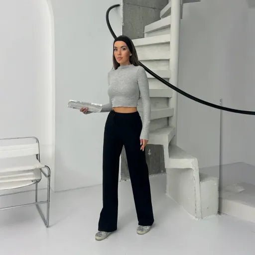 Fitilli sardonlu pantolon - ÖZER&HERMİN