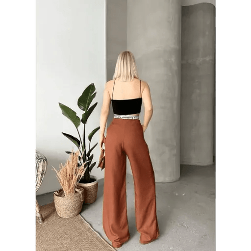 Flamlı Pantolon Satın Al - Şık ve Rahat Seçenekler - ÖZER&HERMİN