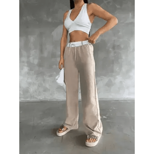 Garnili Bol Paca Pantolon - Trendy ve Rahat Modeller - ÖZER&HERMİN