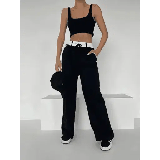 Garnili Bol Paca Pantolon - Trendy ve Rahat Modeller - ÖZER&HERMİN