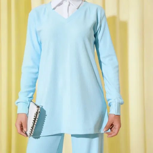 Gomlek Yaka Fitilli Salas Takimlar - Rahat ve Şık Seçenekler - ÖZER&HERMİN