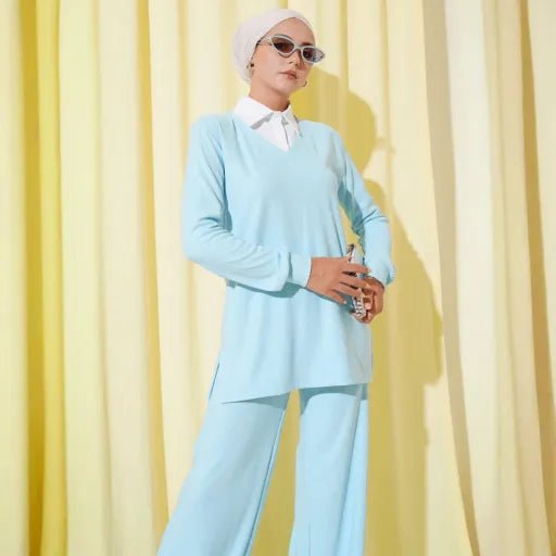 Gomlek Yaka Fitilli Salas Takimlar - Rahat ve Şık Seçenekler - ÖZER&HERMİN