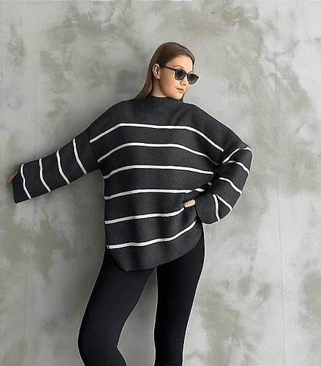 ispanyol Kol Bogazli Kazak - Şıklığın ve Rahatlığın Buluştuğu Parça - ÖZER&HERMİN