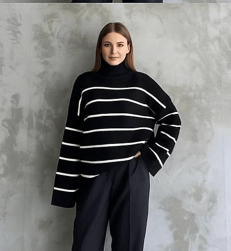 ispanyol Kol Bogazli Kazak - Şıklığın ve Rahatlığın Buluştuğu Parça - ÖZER&HERMİN