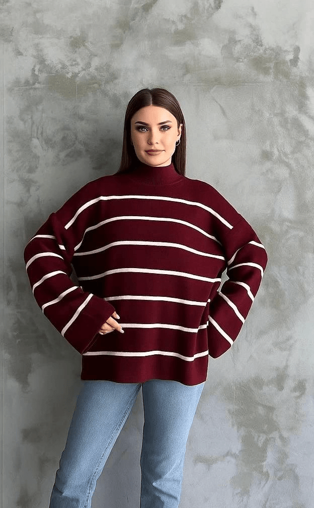 ispanyol Kol Bogazli Kazak - Şıklığın ve Rahatlığın Buluştuğu Parça - ÖZER&HERMİN