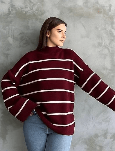 ispanyol Kol Bogazli Kazak - Şıklığın ve Rahatlığın Buluştuğu Parça - ÖZER&HERMİN