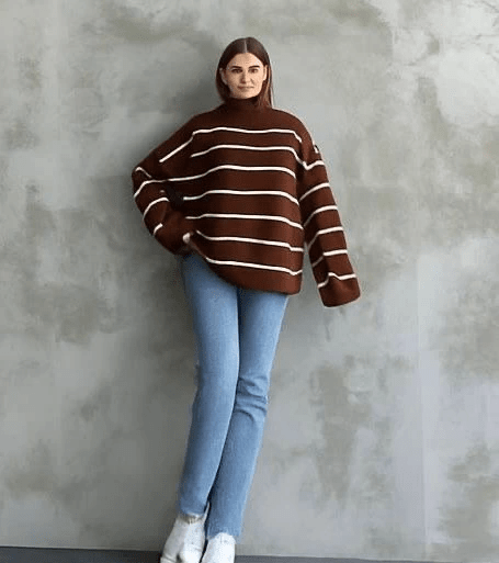 ispanyol Kol Bogazli Kazak - Şıklığın ve Rahatlığın Buluştuğu Parça - ÖZER&HERMİN